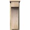 Ekena Millwork Huntington Rough Sawn Corbel w/Backplate, Douglas Fir, 8"W x 12"D x 24"H COR08X12X24HUN01RDF - alternate 2